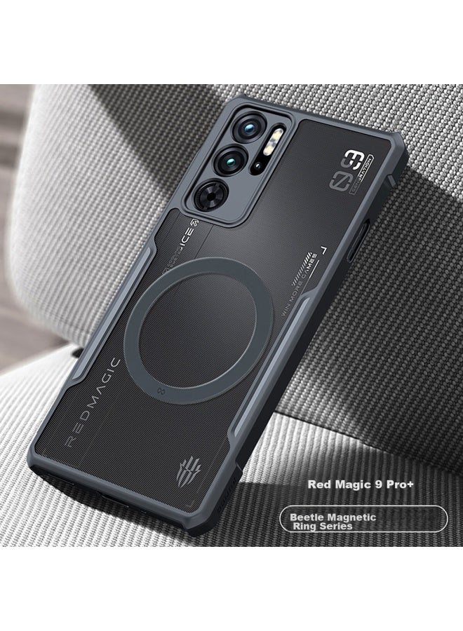 Xundd Magnetic Protective Case For Red Magic 9spro/9spro+, Compatible With Nubia 9pro/9pro+, Shockproof Gaming Case, Full Lens Protection, Heat Dissipation, Transparent Protective Cover - Image 5