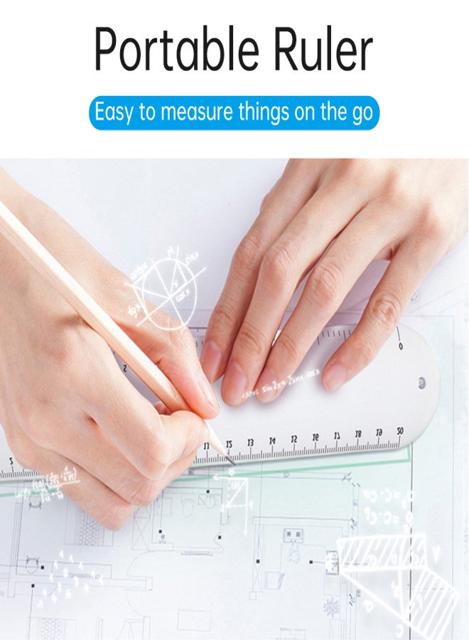 Wearable Notepad Silicone Memo Wrist Band Reminder Bracelet Waterproof to Do List Stap and Ruler   Erasable with Oil-based Pen Gift for Nurse Vet Techs Healthcare Learning Records Plans - Image 5