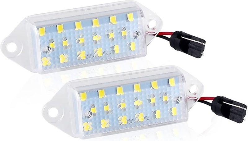 QASULER LED License Plate Light for Mitsubishi Lancer EVO X - Image 1