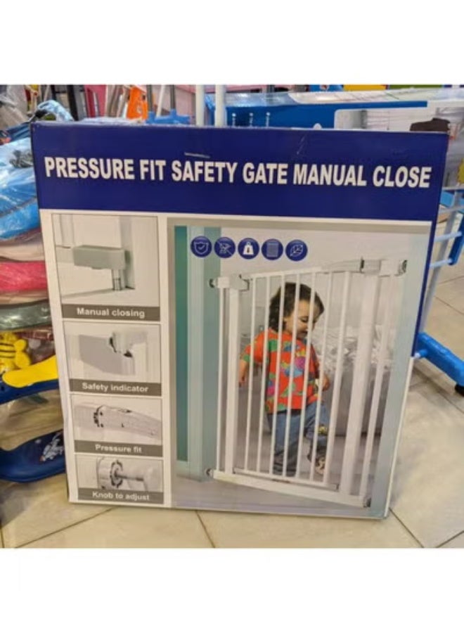 بوابة أمان للأطفال بإغلاق تلقائي من اتجاهين من 75 سم حتي 82 سم - Image 3