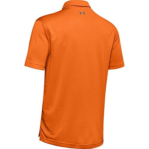Under Armour Men's UA Tech Polo LG Orange - Image 5