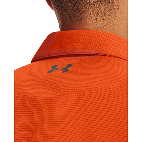 Under Armour Men's UA Tech Polo LG Orange - Image 2