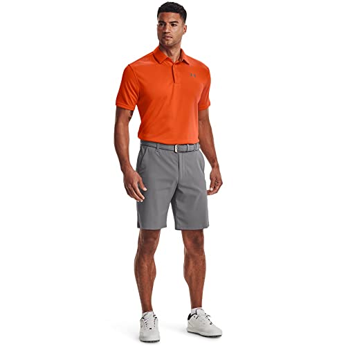 Under Armour Men's UA Tech Polo LG Orange - Image 3