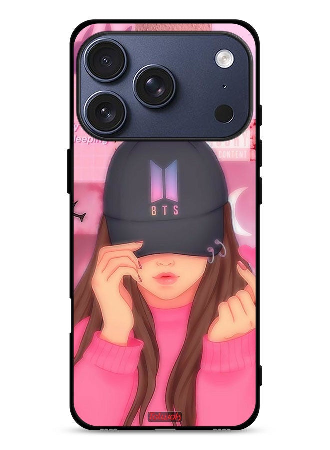 Tolwak Apple iPhone 17 Pro Protective Case Cover Cap Girl Snap - Image 1