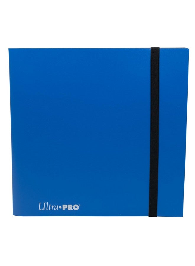 Ultra PRO - Eclipse 12-Pocket Pacific Blue PRO-Binder for 480 Cards Standard Size Cards, Protects Collectible Cards, Gaming Cards and Sports Cards In Ultra PRO Deck Protector Sleeves - Image 1