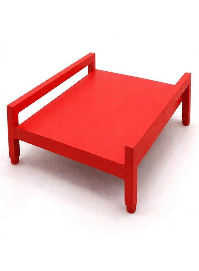 OGFC 58527 Metal Table Top Induction Stand Red/Kitchen Organizer (38 L x 38 W x12 H CM's, RED Color) - Image 3