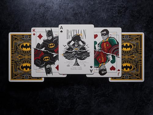 theory11 Batman 85th Anniversary Playing Cards, Premium Playing Cards, Poker Size Standard Index - Image 5