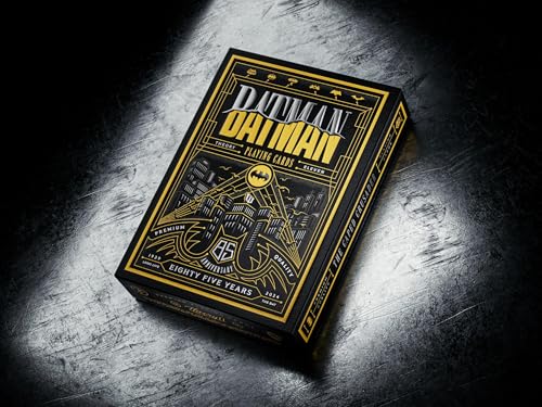 theory11 Batman 85th Anniversary Playing Cards, Premium Playing Cards, Poker Size Standard Index - Image 3