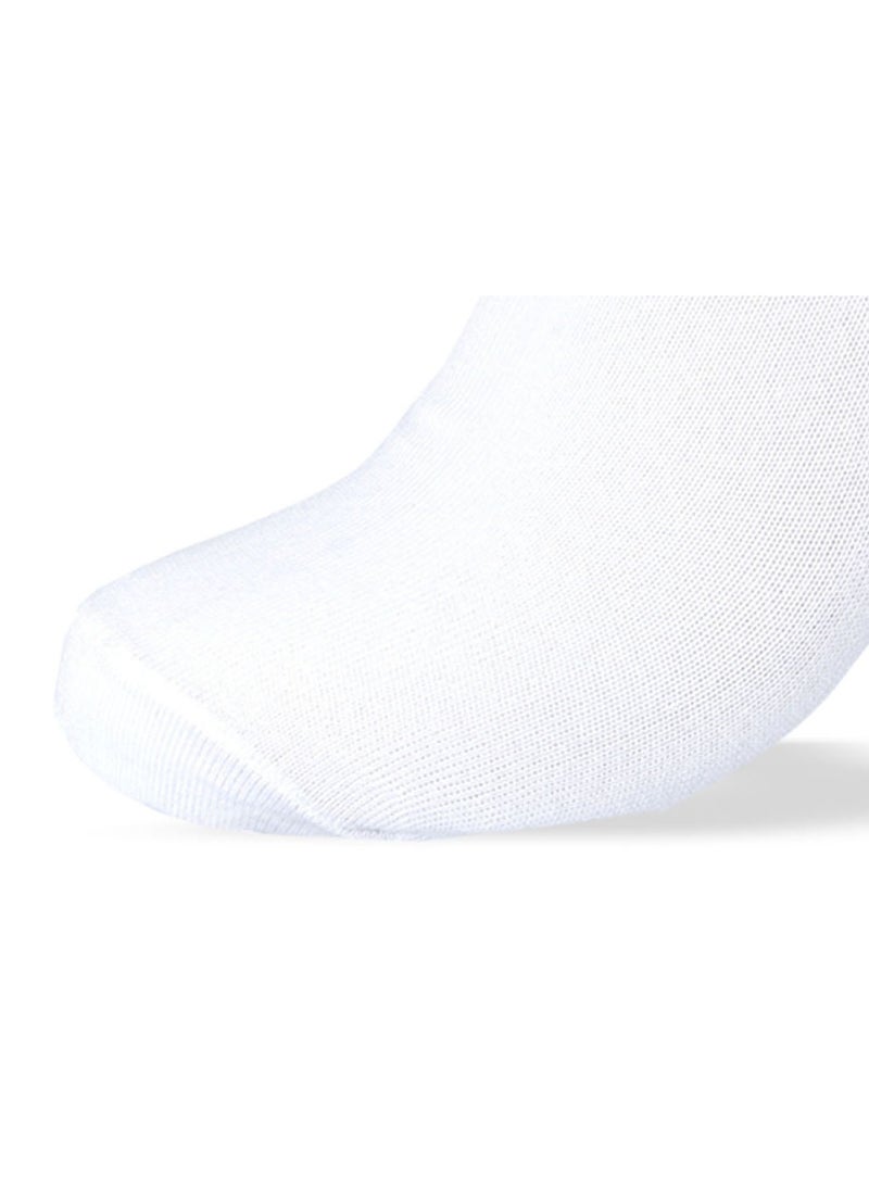SAM SOCKS Men Set of 3 Classic Socks Plain White  - Image 3