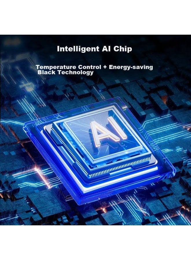 helloleiboo oleiboo Handheld Car Vacuum Cleaner, Compact, Powerful Suction, Wireless Charging, Mini, For Car And Home Use, Vacuum And Blower Combo - Image 3