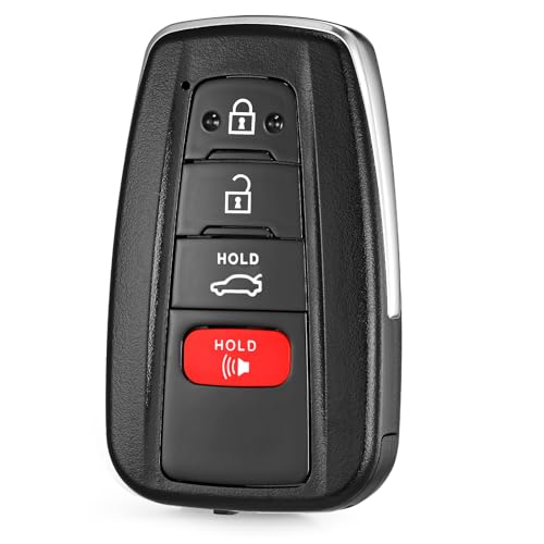 LYFUCESS Smart Key Fob Replacement Fits for Toyota Camry 2018 2019 2020 2021 2022 2023 Proximity Keyless Entry Remote Start Control 314.3 Mhz P/N:89904-06220 89904-06240 FCC:HYQ14FBC 4 Button - Image 1