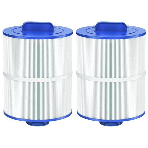 Beckacher Hot Tub Spa Filter Cartridge, Compatible with Unicel 6CH-502, Filbur FC-0311, Master Deluxe M60506, Magnum AR50, PAS50SV-F2M, Baleen AK-90161, Excel Filters XLS-604 Artesian Spas Filter,2 Pack - Image 1