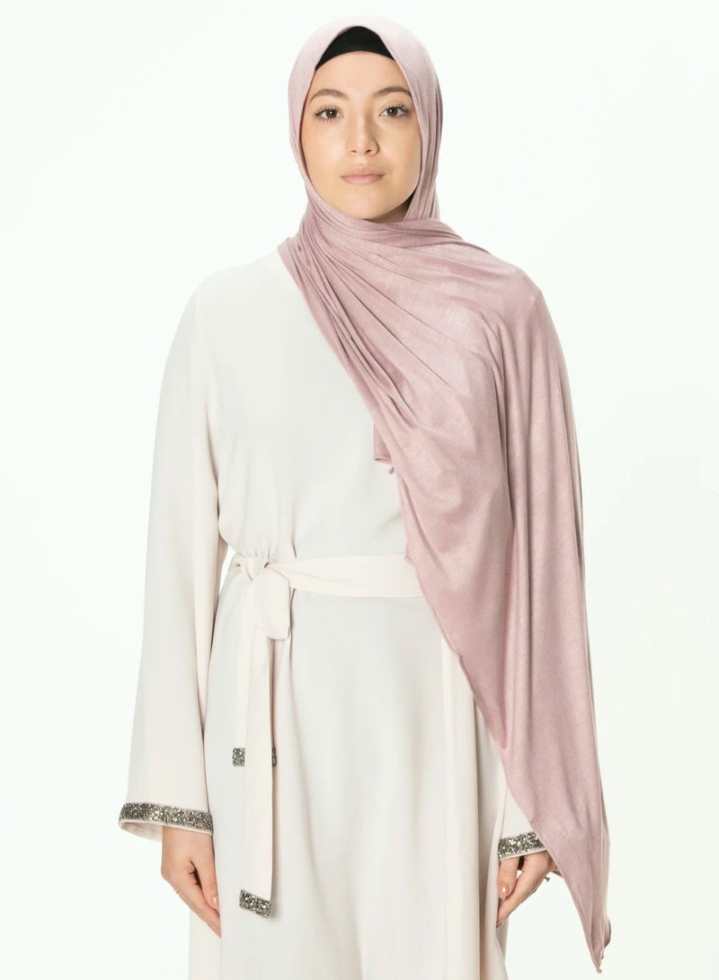 Perfectory PERFECTORY Soft Stretch Jersey Hijabs, Effortless Style and Comfort, Curated Collection- Retro Pink  - Image 1