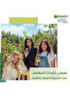 غارنييه صبغة كريم دائمة للشعر كولور ناتشورالز من غارنييه - 1 أسود 112 مل  - Image 5
