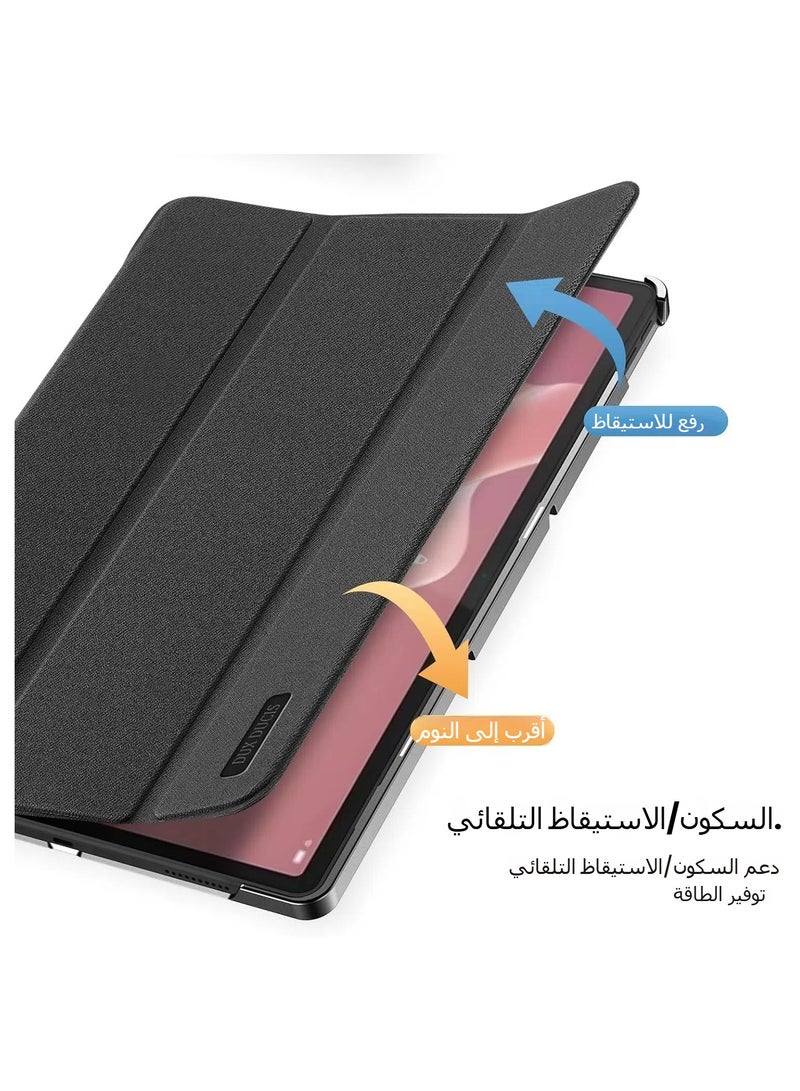 general Compatible with Lenovo Tab P12 12.7 inch 2023 Case Slim Magnetic Trifold Stand Folio Cover for Lenovo Tab P12 Tablet - Image 2