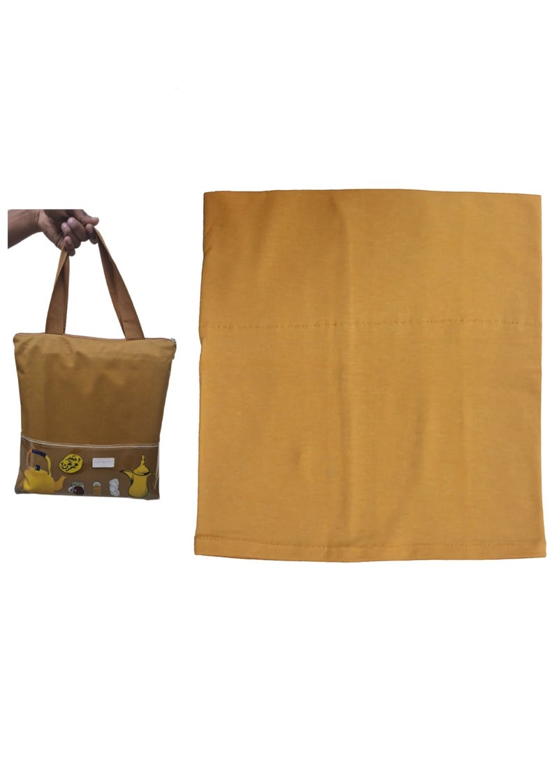 Yuwell Picnic Blanket Outdoor Mat Beach Mat And Desert Mat 1.5X2M Foldable Mat Camping Mat With Carrying Bag Sand Proof Mat For Outdoor And Ramadan Iftar Outdoor Mat  - Image 1