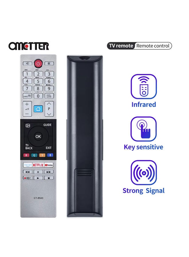 OMETTER NEW For Toshiba HDTV TV Remote Control CT-8543 CT-8528 CT-8541 CT-8533 40L2863DG 32L3963DA 65U6863DG 32L3866DG - Image 1