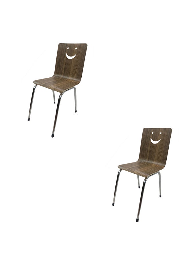 JILPHAR FURNITURE - Jilphar Furniture Stackable Lightweight Restaurant Chair -1237A set of 2pcs - Image 1