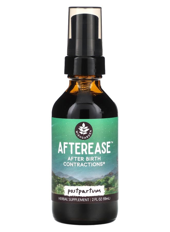WishGarden Herbs - Afterease After Birth Contractions 2 fl oz (59 ml) - Image 1