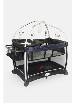 Tiny Love Deluxe 6 In 1 Activity Play Yard, Grey Combo  - Image 2