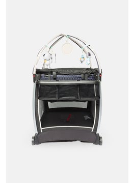 Tiny Love Deluxe 6 In 1 Activity Play Yard, Grey Combo  - Image 3