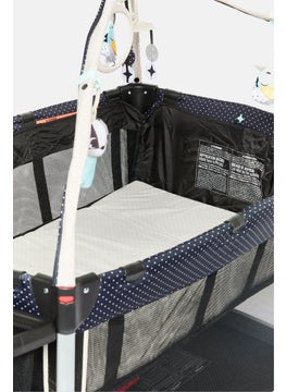 Tiny Love Deluxe 6 In 1 Activity Play Yard, Grey Combo  - Image 5