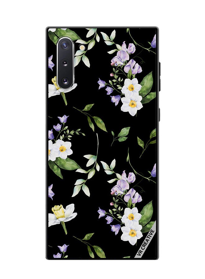 VR CREATIVE Protective Case Cover For Samsung Galaxy Note10 5G Flower Design Multicolour - Image 1
