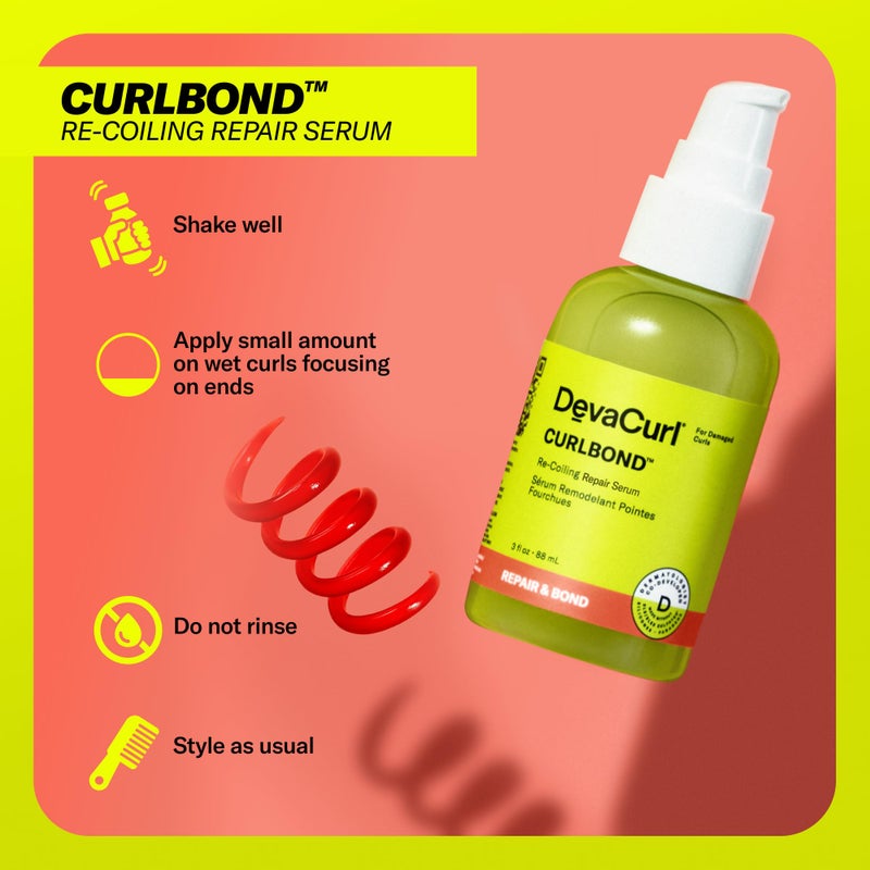 DevaCurl CurlBond Re-Coiling Repair Serum, 3 fl. oz - Image 3