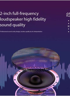 ماركة غير محددة Upgraded Bluetooth Speaker with IPX5 Waterproof, Stereo Sound,  Portable Wireless Speaker for iPhone, Samsung and More  - Image 1