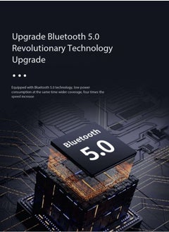 ماركة غير محددة Upgraded Bluetooth Speaker with IPX5 Waterproof, Stereo Sound,  Portable Wireless Speaker for iPhone, Samsung and More  - Image 4