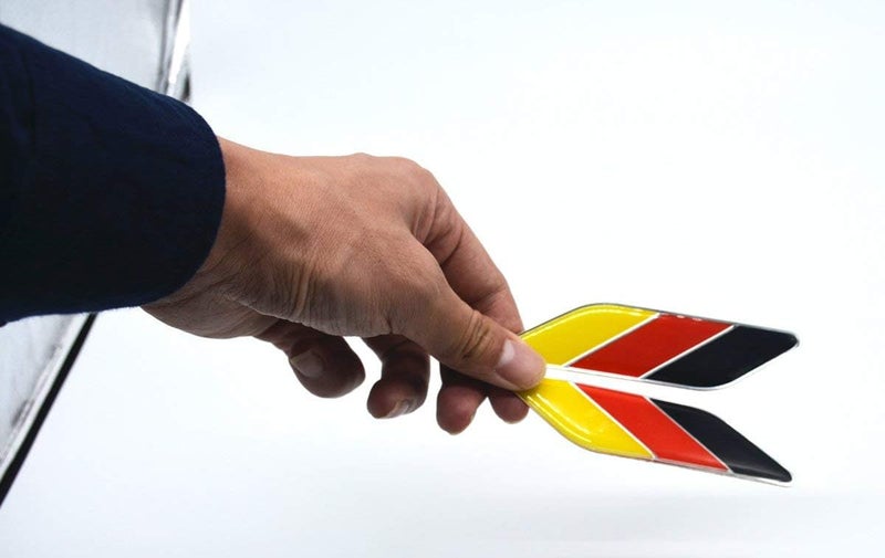 EmbRoom Germany Flag Car Emblem Badge - Image 4