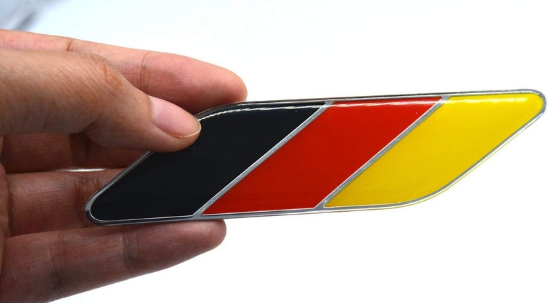 EmbRoom Germany Flag Car Emblem Badge - Image 3