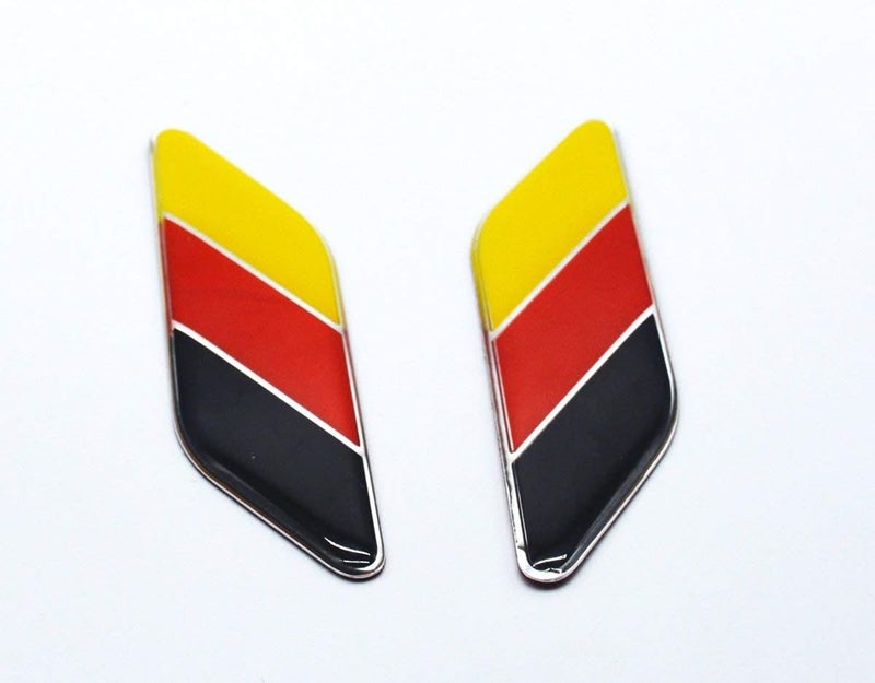 EmbRoom Germany Flag Car Emblem Badge - Image 2