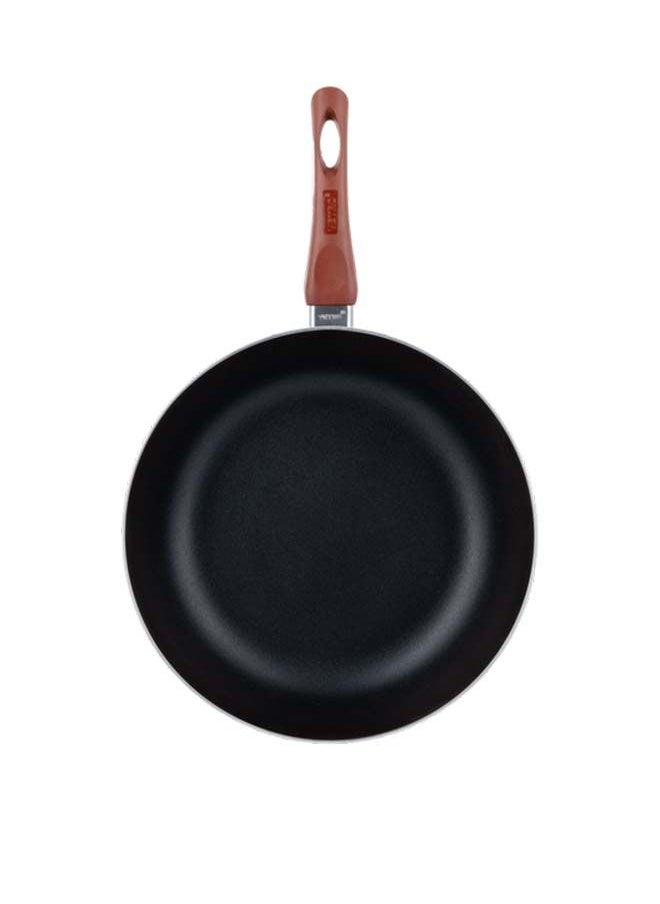 Alsaif Vetro Wok Pan Non Stick  32Cm  Wine Red K79704/2/32  - Image 3