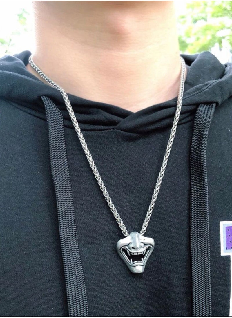 JewelryEveryday Silver Stainless Steel Necklace For Men Size 60cm  - Image 1