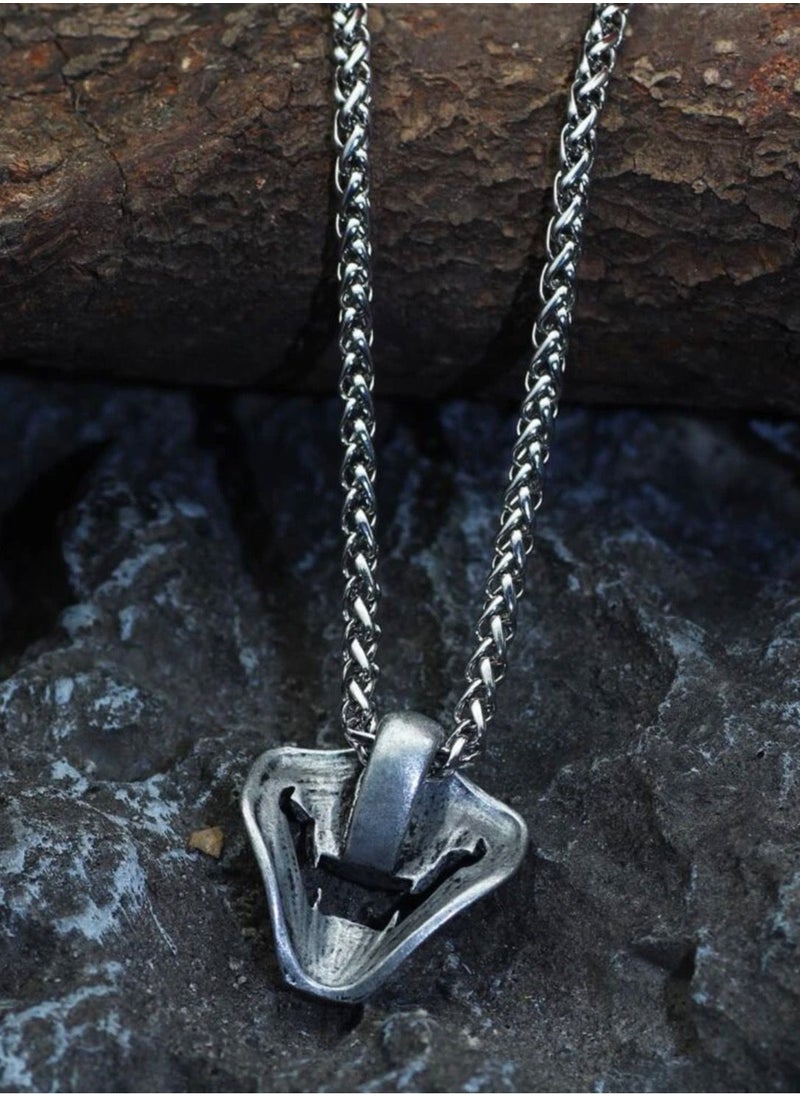 JewelryEveryday Silver Stainless Steel Necklace For Men Size 60cm  - Image 3