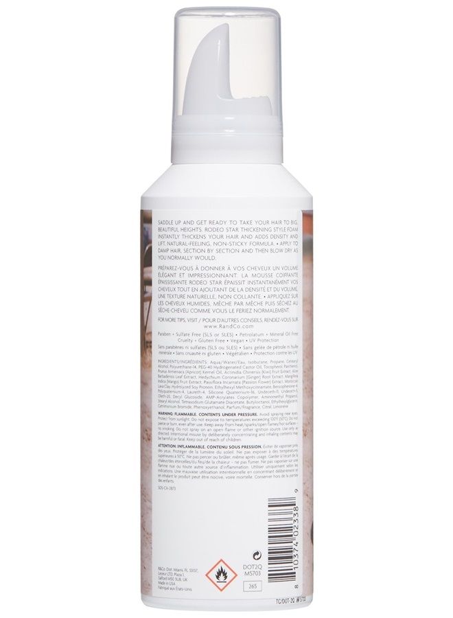 R+Co Rodeo Star Thickening Foam | Dramatic Volume + Lift + Non-sticky Formula | Vegan + Cruelty-Free | 5 Oz - Image 2