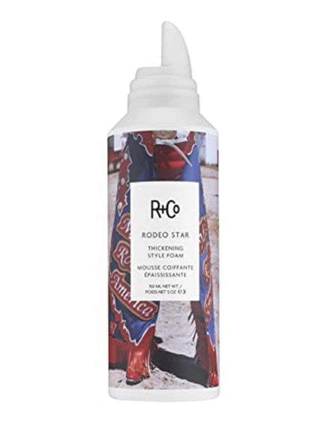 R+Co Rodeo Star Thickening Foam | Dramatic Volume + Lift + Non-sticky Formula | Vegan + Cruelty-Free | 5 Oz - Image 1