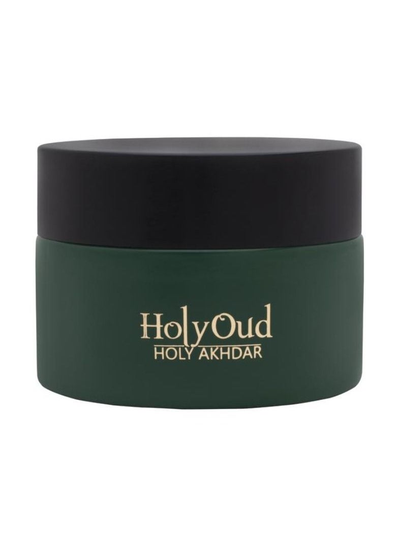 Holy Oud - Holy Oud Dukhoon Holy Akhdar Arabic Bukhoor Premium Oud Incense Chips 100gm - Image 1
