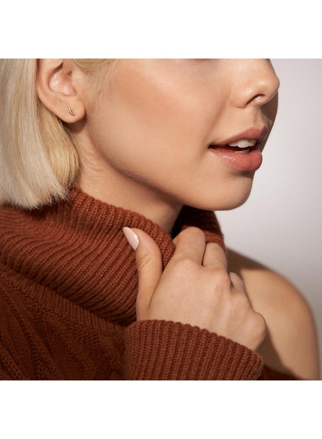 Skagen Women'S Kariana Essential Waves Rose Goldtone Stainless Steel Stud Earrings (Model: Skj1783791) - Image 3