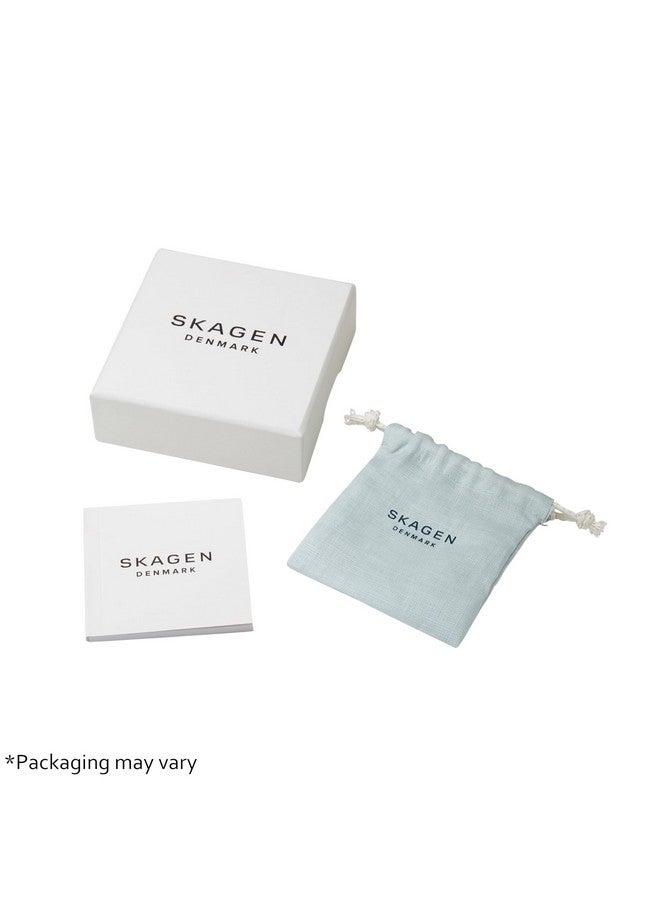 Skagen Women'S Kariana Essential Waves Rose Goldtone Stainless Steel Stud Earrings (Model: Skj1783791) - Image 5