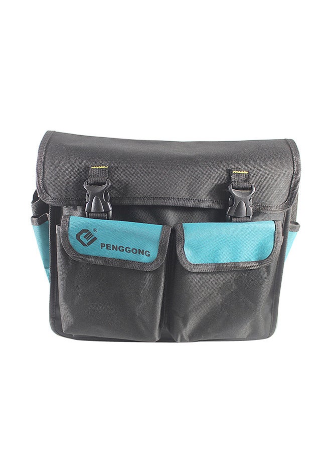 Generic 081 Multifunctional Tool Storage Bag One-shoulder Bag Oxford Cloth Waterproof and Wear-resistant Toolkit Electrician's Toolkit  - Image 2