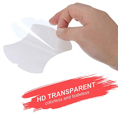 Kelenate® (4 Pcs) Car Door Handle Cup Protector Car Door Handle Scratch Protectors for Vehicles Transparent Door Handle Paint Scratch Protection Protective Film Compatible with Innova Crysta - Image 3