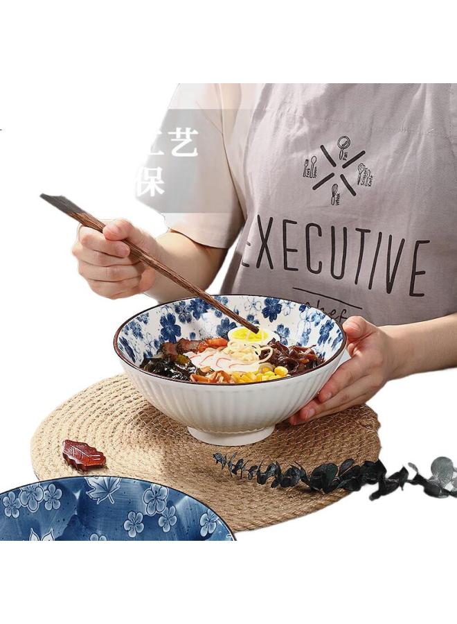 MAX COOK Maxcook Ceramic Bowl Style 4.5-Inch Ceramic Soup And Rice Bowl Set, 4-Piece Tableware Set Mctc9151 - Image 3