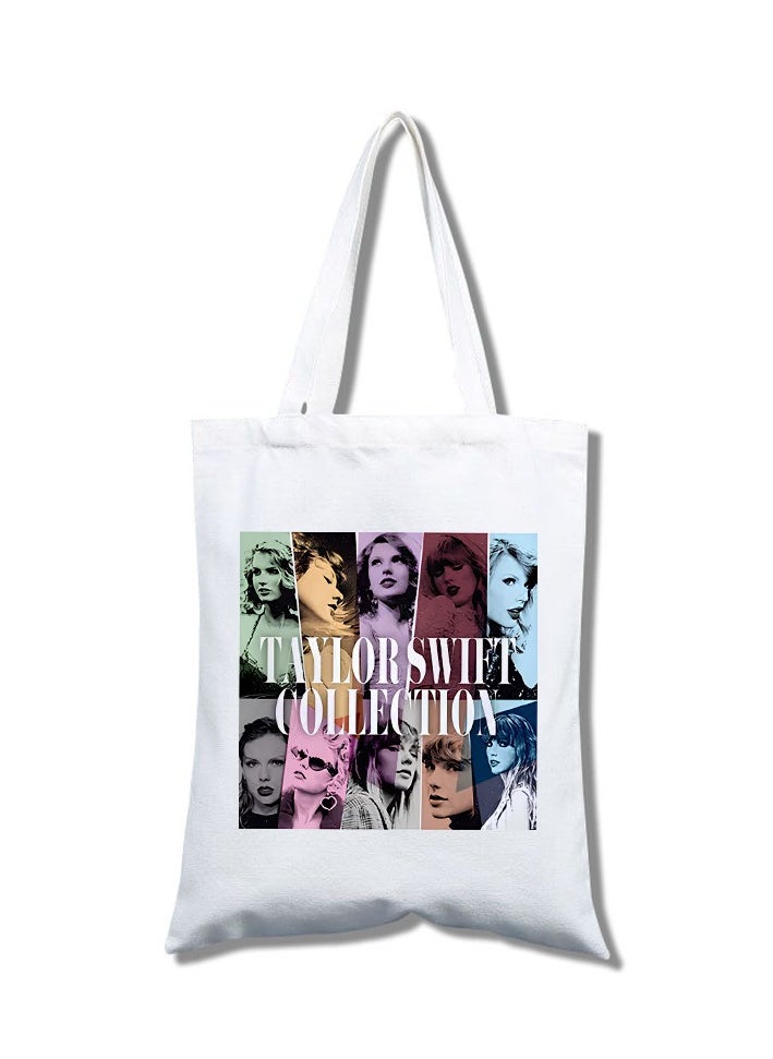 Taylor Swift Taylor Swift The Eras Tour Official Merchandise Black Tote Bag Ltd Edition 