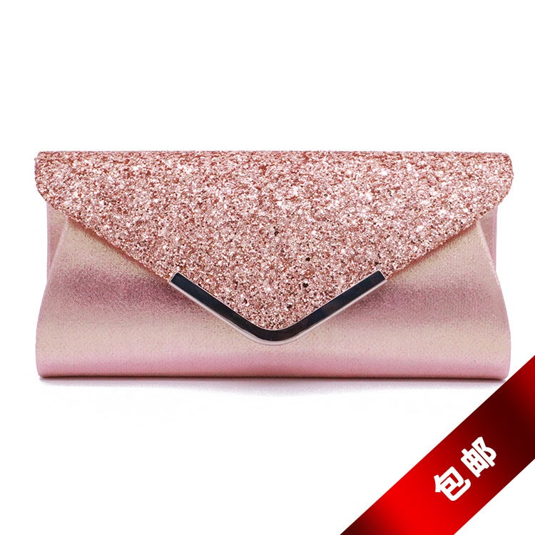 Supply 2024 Spring New Fashion Pu Sequins Women'S Bag Hand Bag Cosmetic Bag Dinner Bag -128 - Image 2