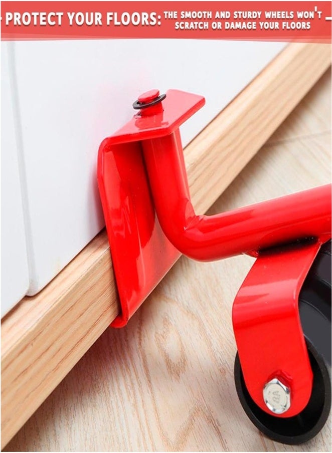 Arabest Furniture Moving Tools, Heavy Duty Object Mover, Furniture Heavy Object Moving, 5 Piece Mover Set, Moving Tools Moving Tools, Hardware Tools, Sliding Roller Moving Tools, Durable Furniture Lifter Sliding Rollers - Image 5