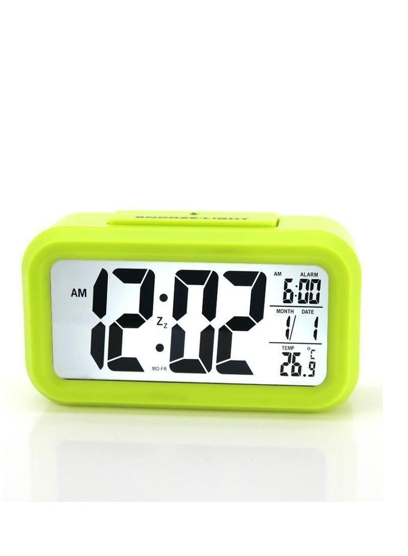 KUYING Minimalist Student Alarm Clock Desktop Electronic 
