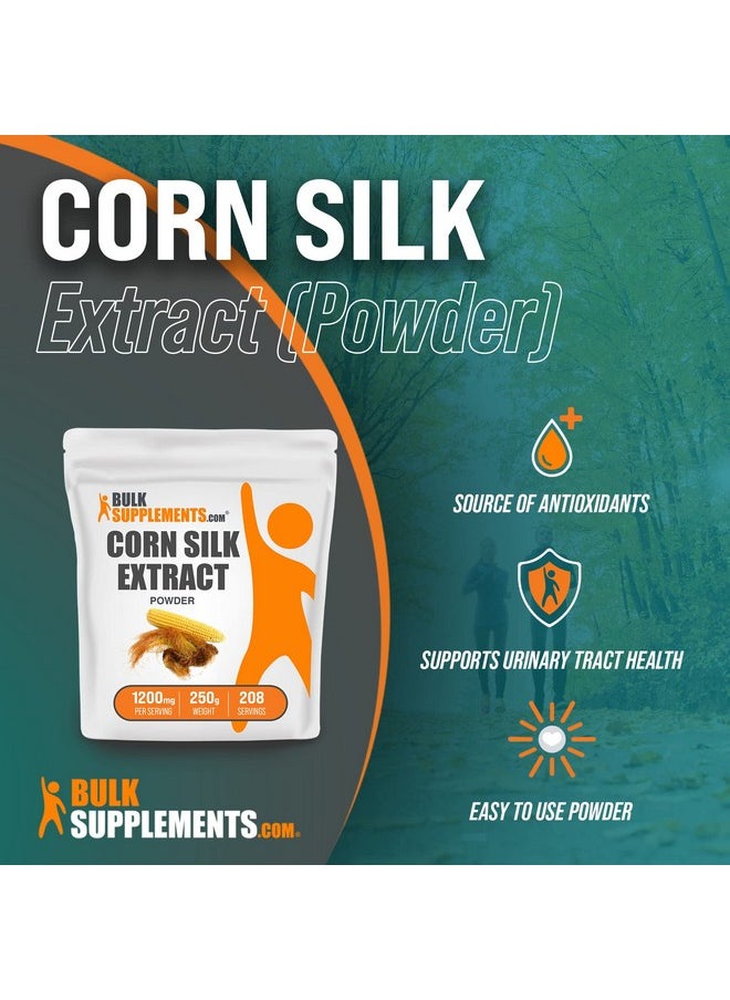 BULKSUPPLEMENTS.COM - Corn Silk Extract Powder Herbal Supplement Zea Mays Pure Gluten Free 1200Mg Per Serving 208 Servings 250 Grams 88 Oz - Image 1