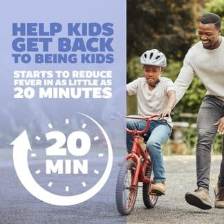 Genexa Kids Clean Pain  Fever Acetaminophen Chewables Dye Free 0 Artificial Additives Delicious Grape Flavor Chewable Medicine for Children 211 80 mg per Tablet 48ct 2 Pack - Image 4